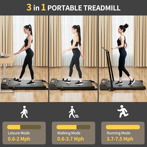 3 in 1 Foldable Treadmill with Remote Control B5332