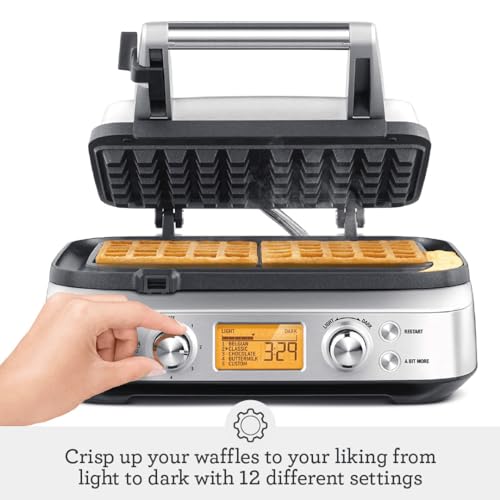 Stainless Steel 2 Slice Waffle Maker P442