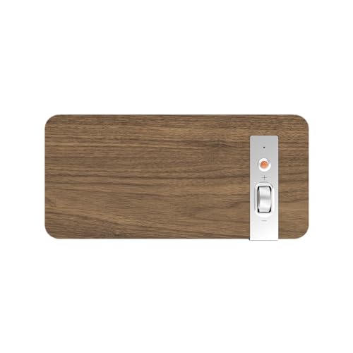Walnut Bluetooth Speaker System with Two 2.25” Full Range Drivers and 4.5” Woofer L19607
