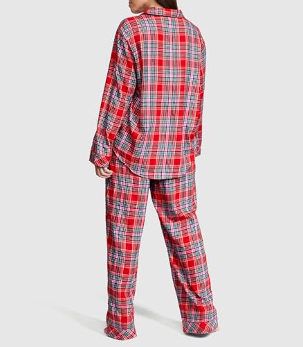 Flannel Long Pajama Set A380
