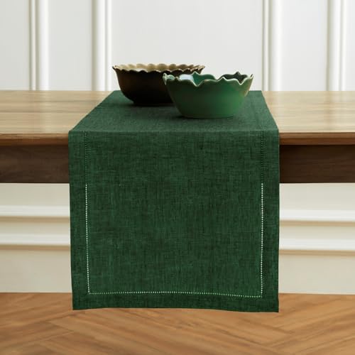 Linen Chambray Lavender Table Runner 120 Inches Long K9999