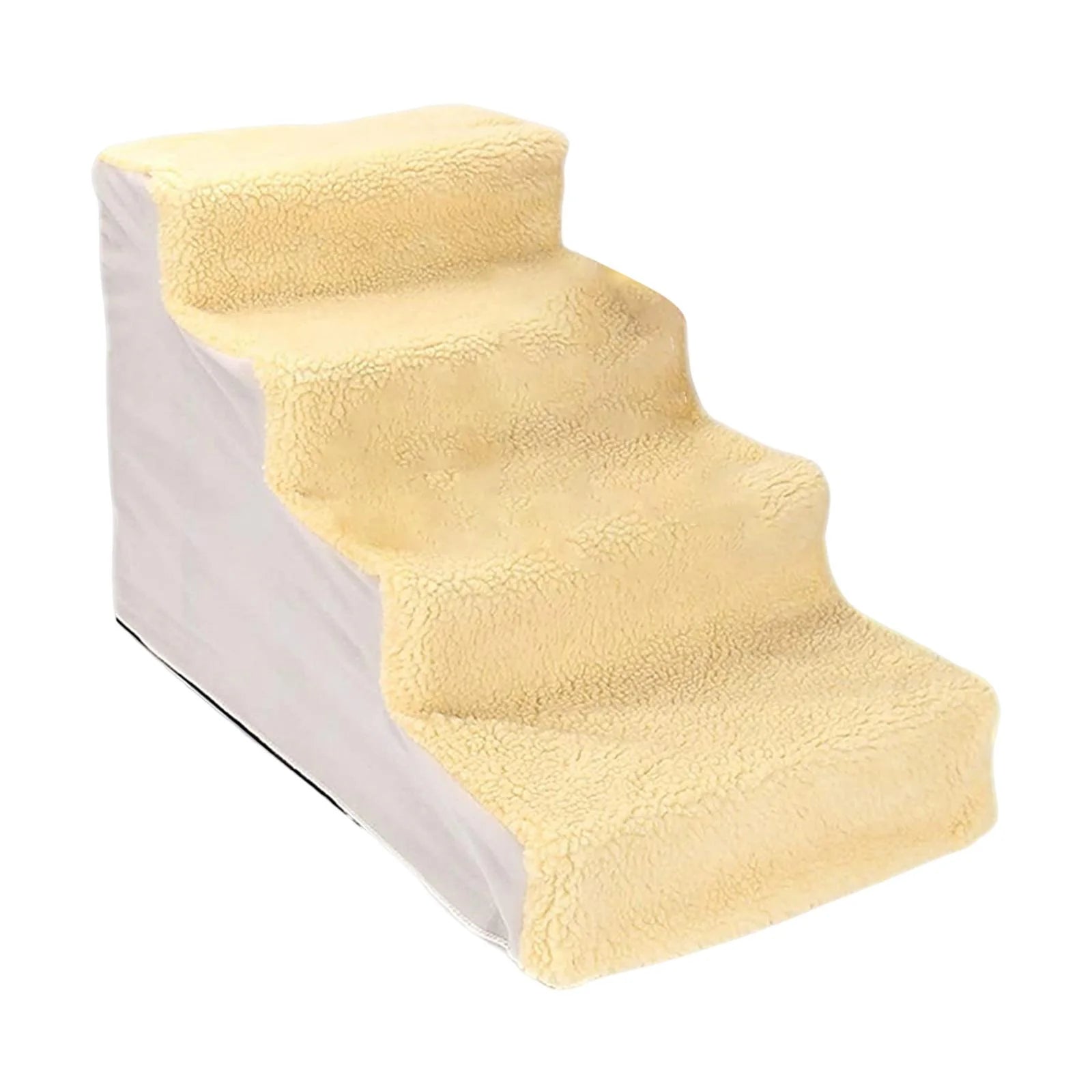 Yellow Non Slip Detachable Washable Pet Stairs D4621