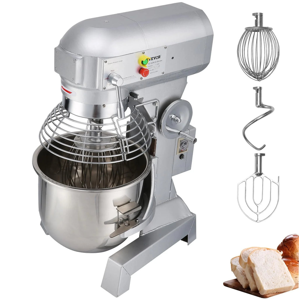 15Qt 600W 3 Speeds Stainless Steel Bowl Food Mixer A8919