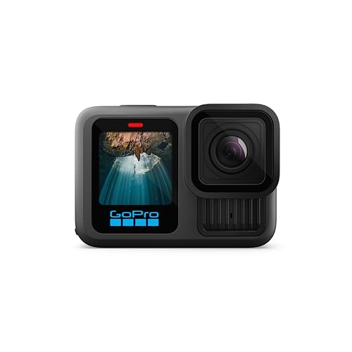 HERO13 Black Accessory Bundle with Handler, 2 Enduro Batteries, 2 Curved Adhesive Mounts, 64GB MicroSD Card, and Carrying Case D7452