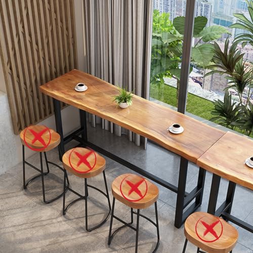 Solid Wood Bar Height Table 160cm long P565656