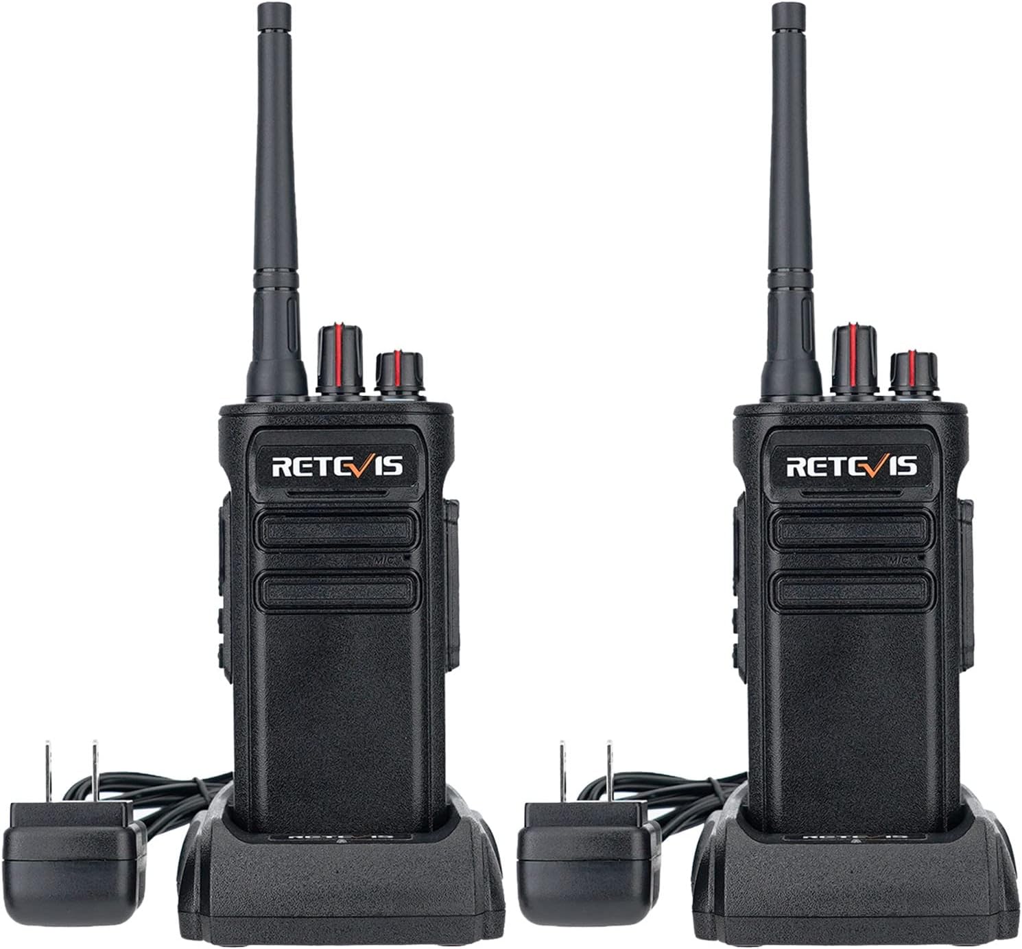 Waterproof GMRS Two Way Radios Rechargeable 1800mAh 2 Pack V57637