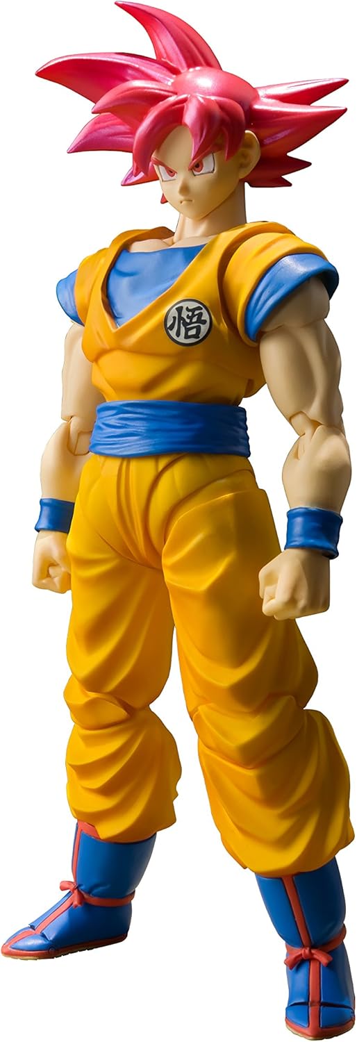 S.H. Figuarts Super Saiyan God Son Goku Action Figure H30775