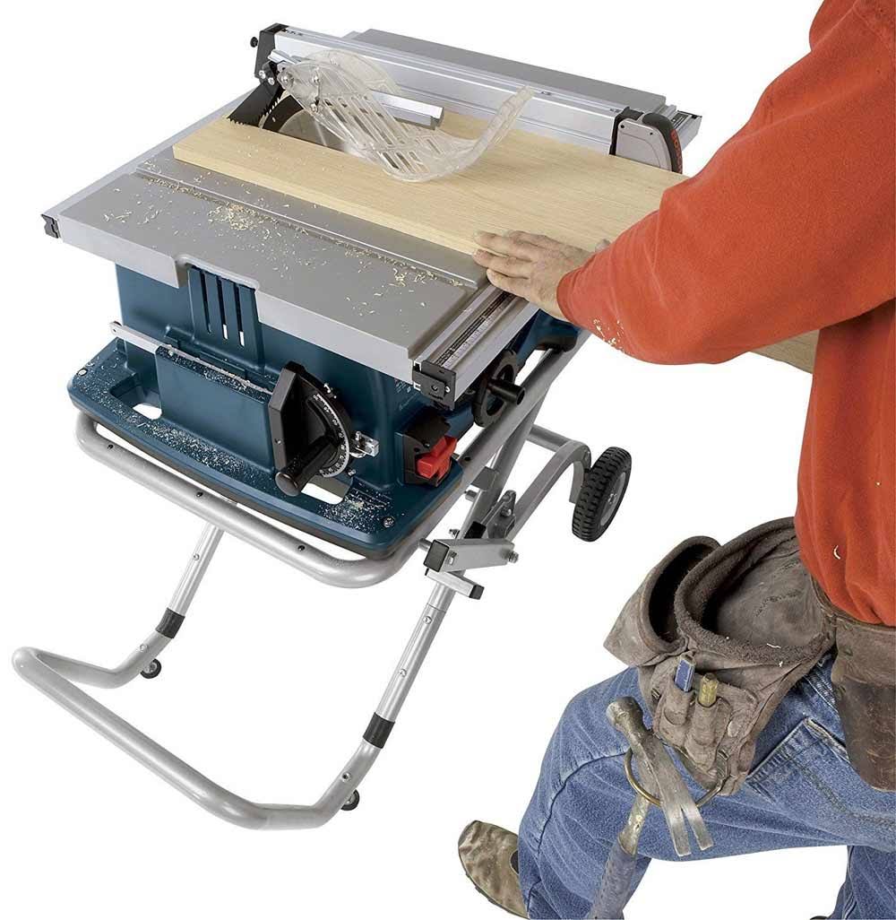 10x22 Worksite Table Saw with Gravity Rise Stand T116451