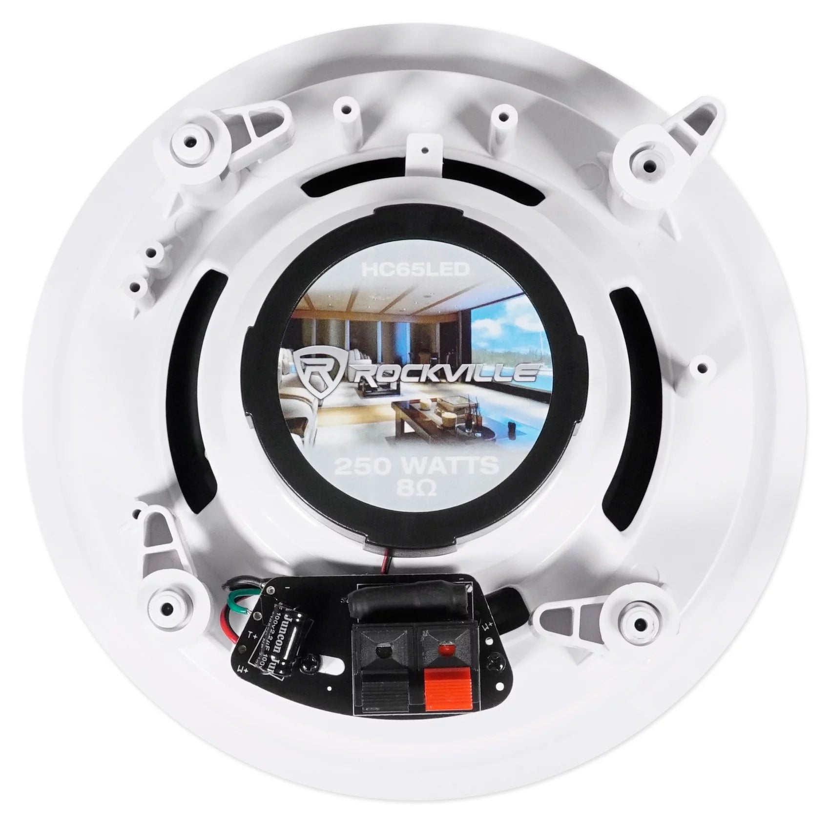 1000w Bluetooth Receiver with 4 In-Ceiling 6.5" Speakers T462
