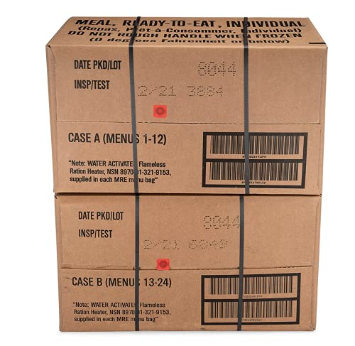 24 ct MRE Meals Ready to Eat A857
