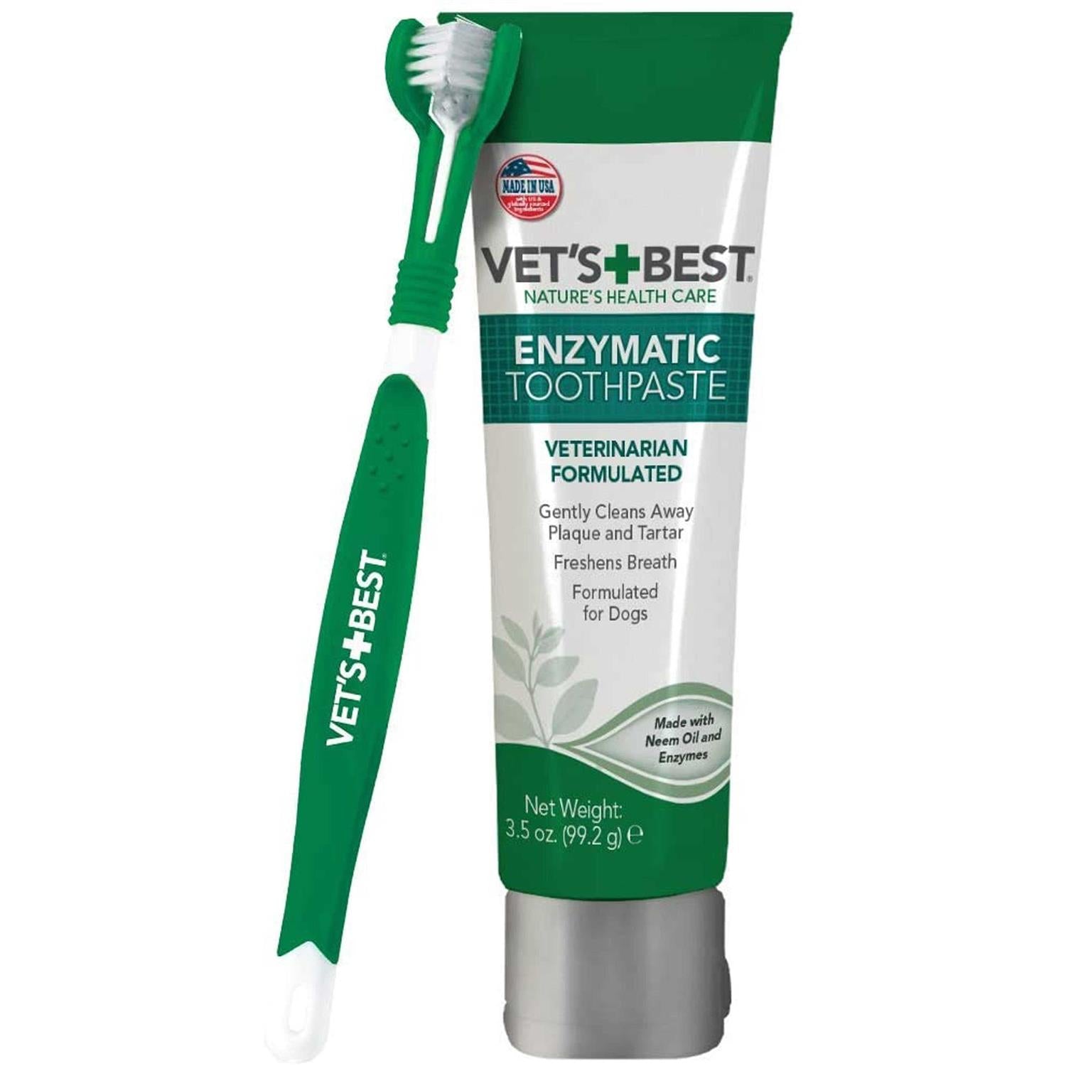 Enzymatic Toothpaste and Toothbrush Dog Dental Care Kit P6018