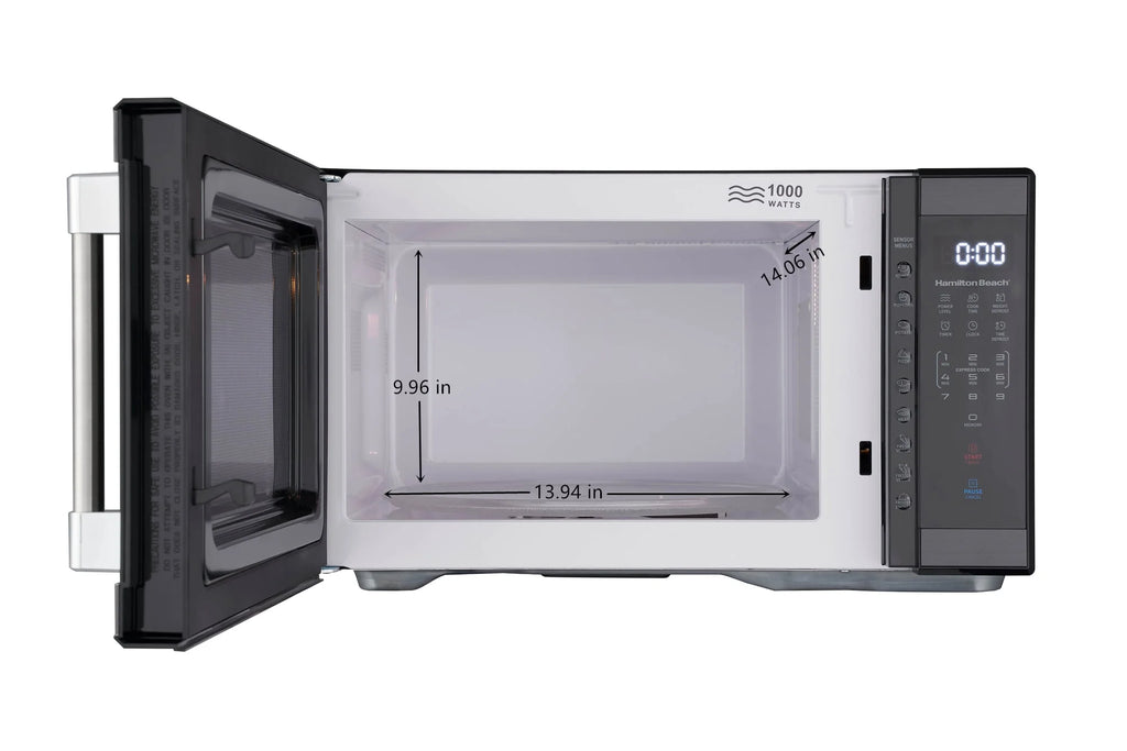 1.1 cu ft Stainless Steel Countertop Microwave Oven I978119
