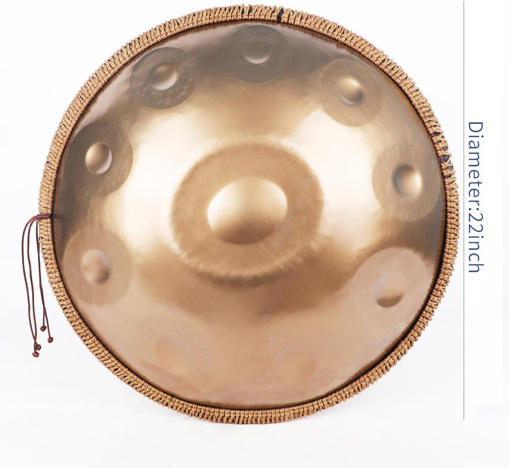 22 inches 10 notes steel handpan drum with carry bag U522