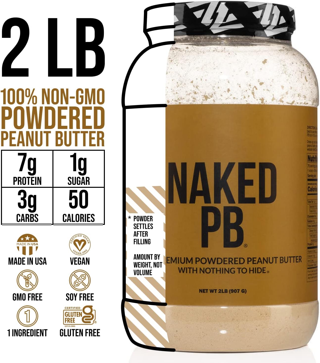 Unflavored Whey Protein Bundle 5LB and 2LB E357256