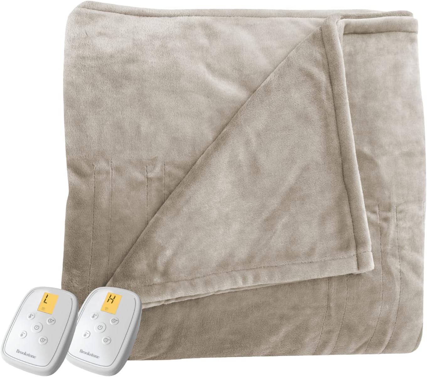 Twin Size Velvet Electric Heated Throw Blanket with Remote V822