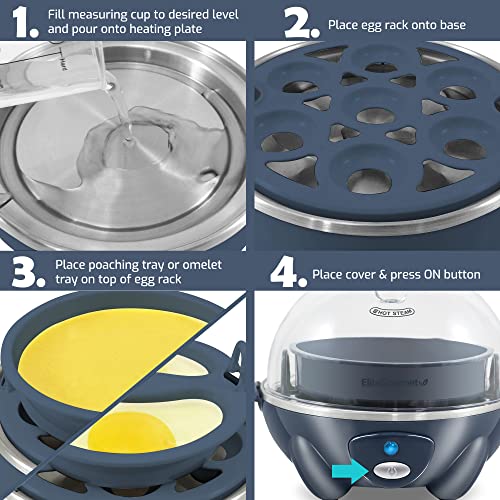 7 Egg Rapid Egg Cooker B156