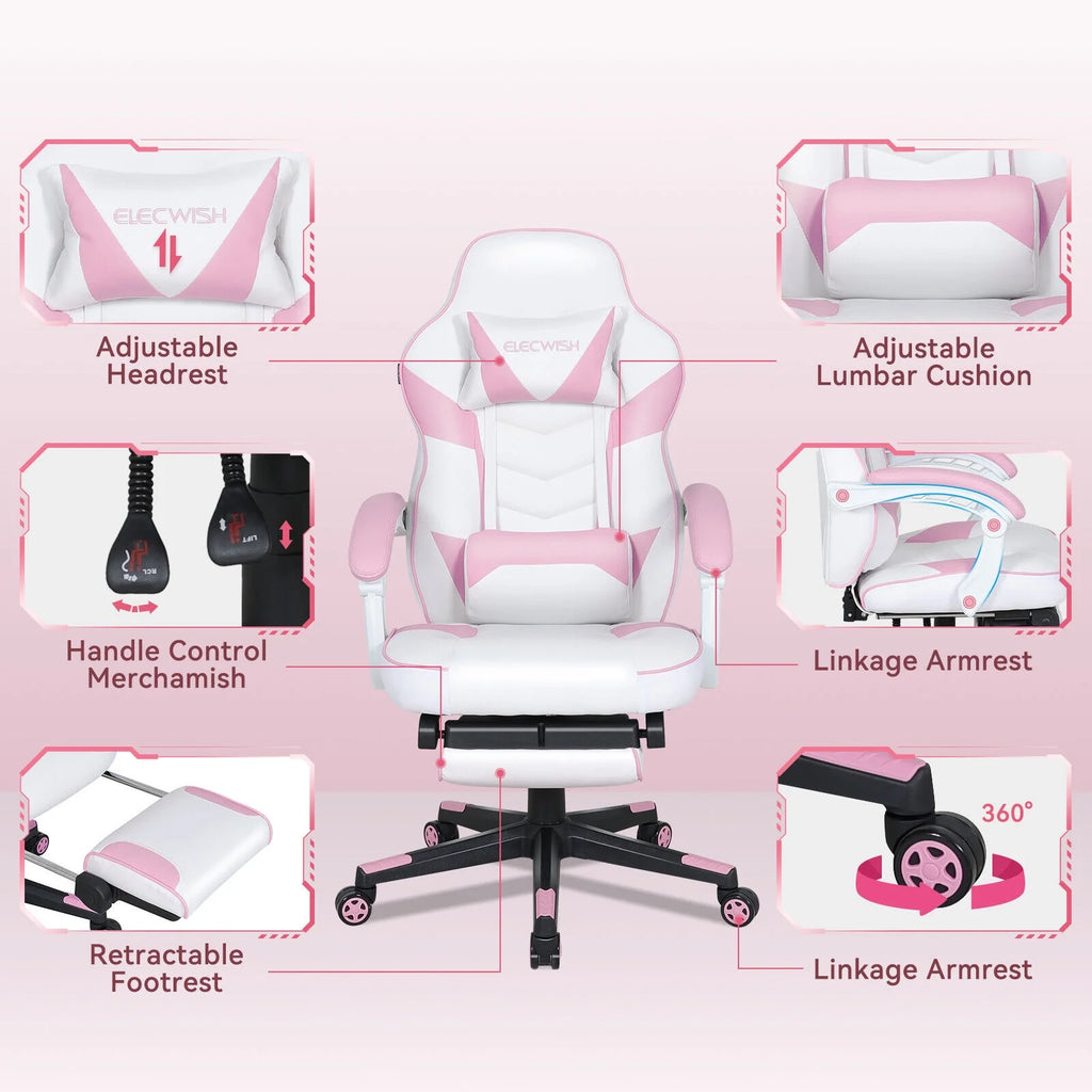 Pink Gaming Chair F309687