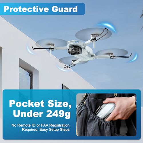 2K HD FPV Drone with Camera, Brushless Motor, Foldable W733