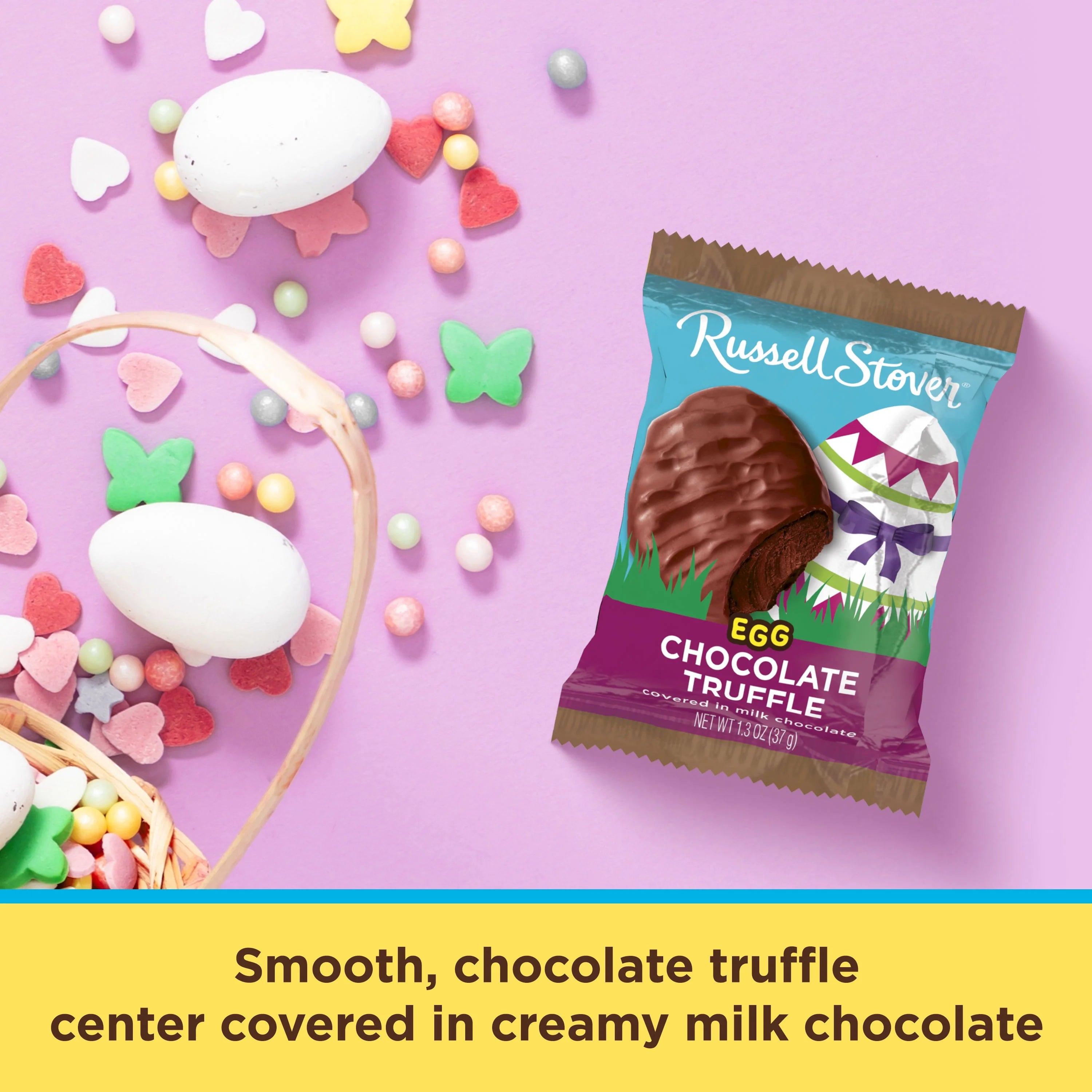 Milk Chocolate Easter Egg, 1.3 oz. (Pack of 18) K98058
