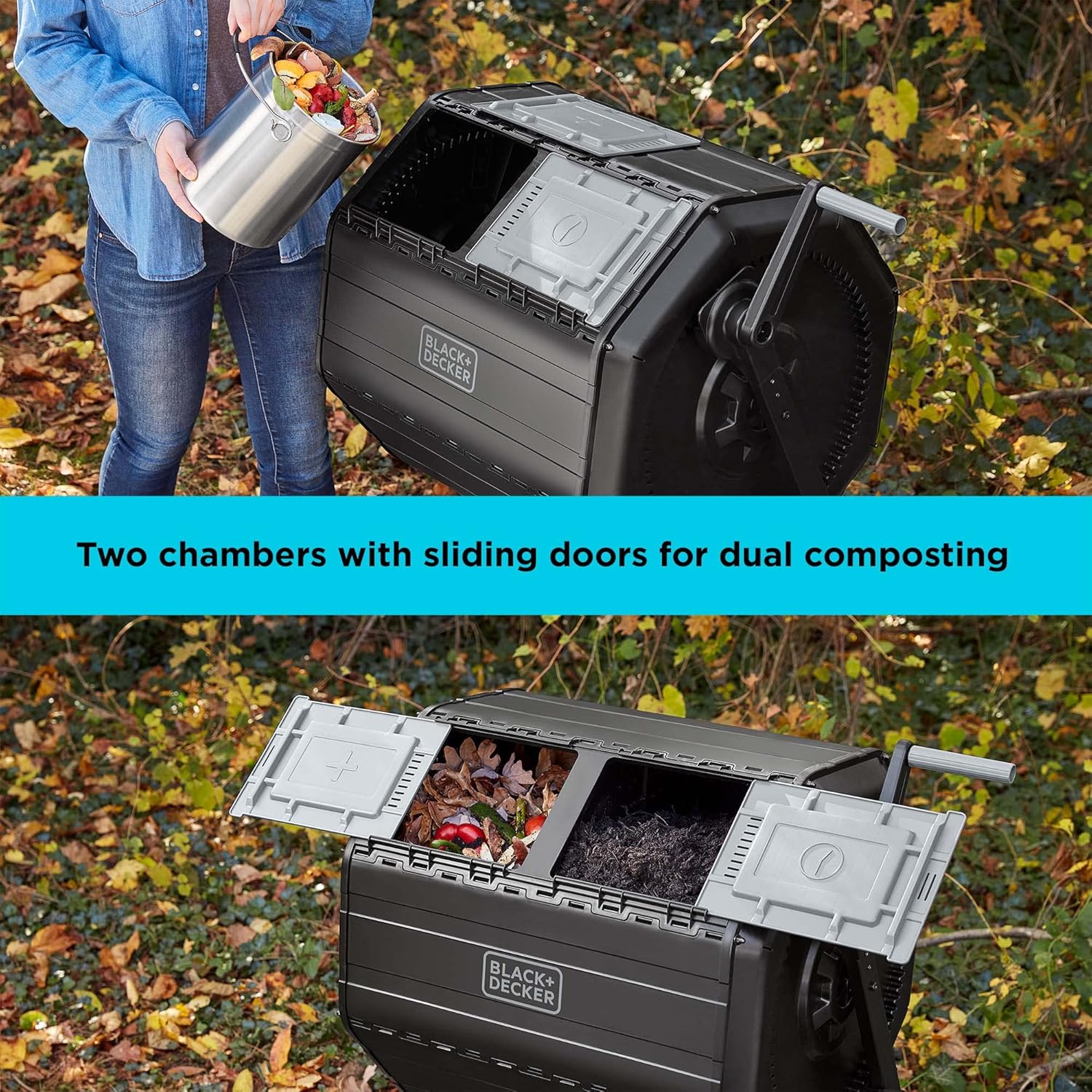 40 Gallon Dual Chamber Composter L99394