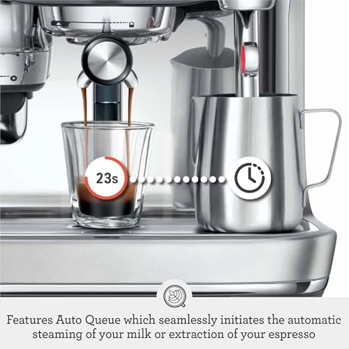 Brushed Stainless Steel Espresso Machine F556086