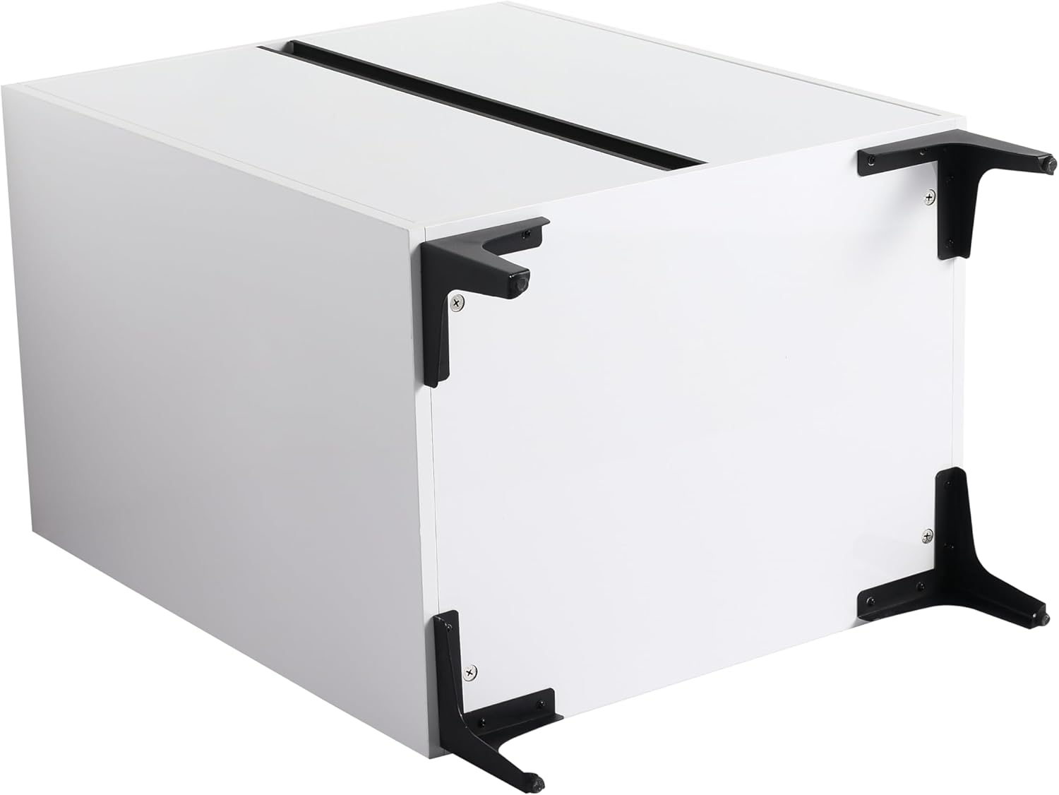 White 24 Inch Freestanding Bathroom Vanity with Ceramic Sink G1265