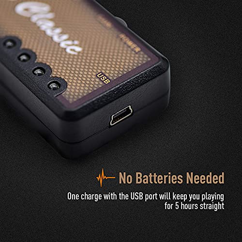 Rechargeable Plug-in Guitar Headphone Amp S515603