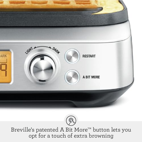 Stainless Steel 2 Slice Waffle Maker P442