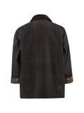 Barbour patchwork waxed cotton jacket