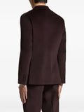 Peserico corduroy single-breasted jacket