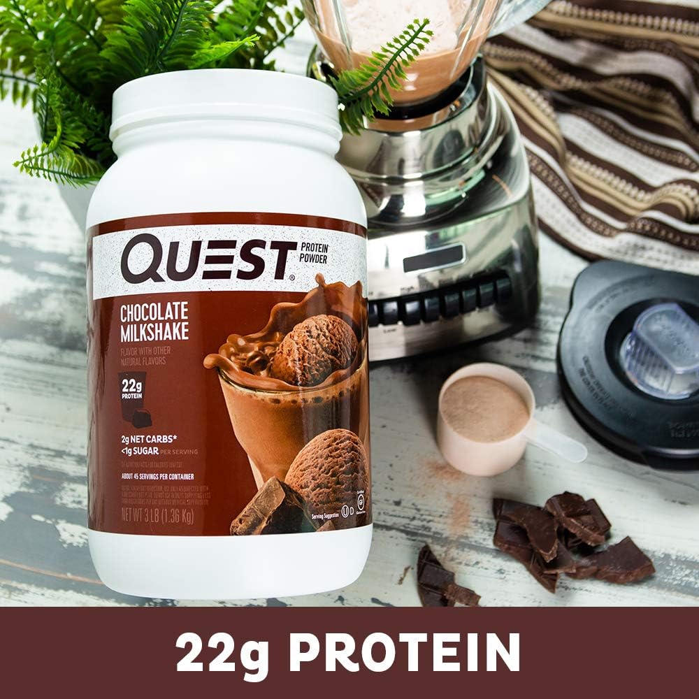 Chocolate Milkshake Protein Powder, 48 Ounce (Pack of 1) O924