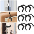 Black Door Stops Wedge 6 Pack W814826