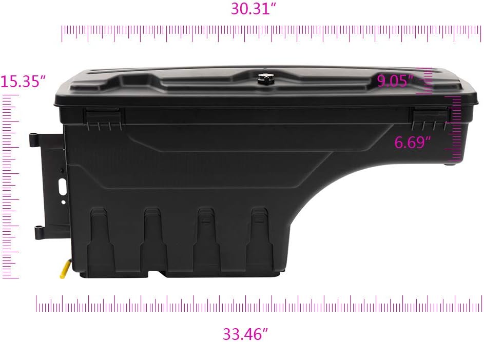 Lockable Truck Bed Storage Toolbox C466814