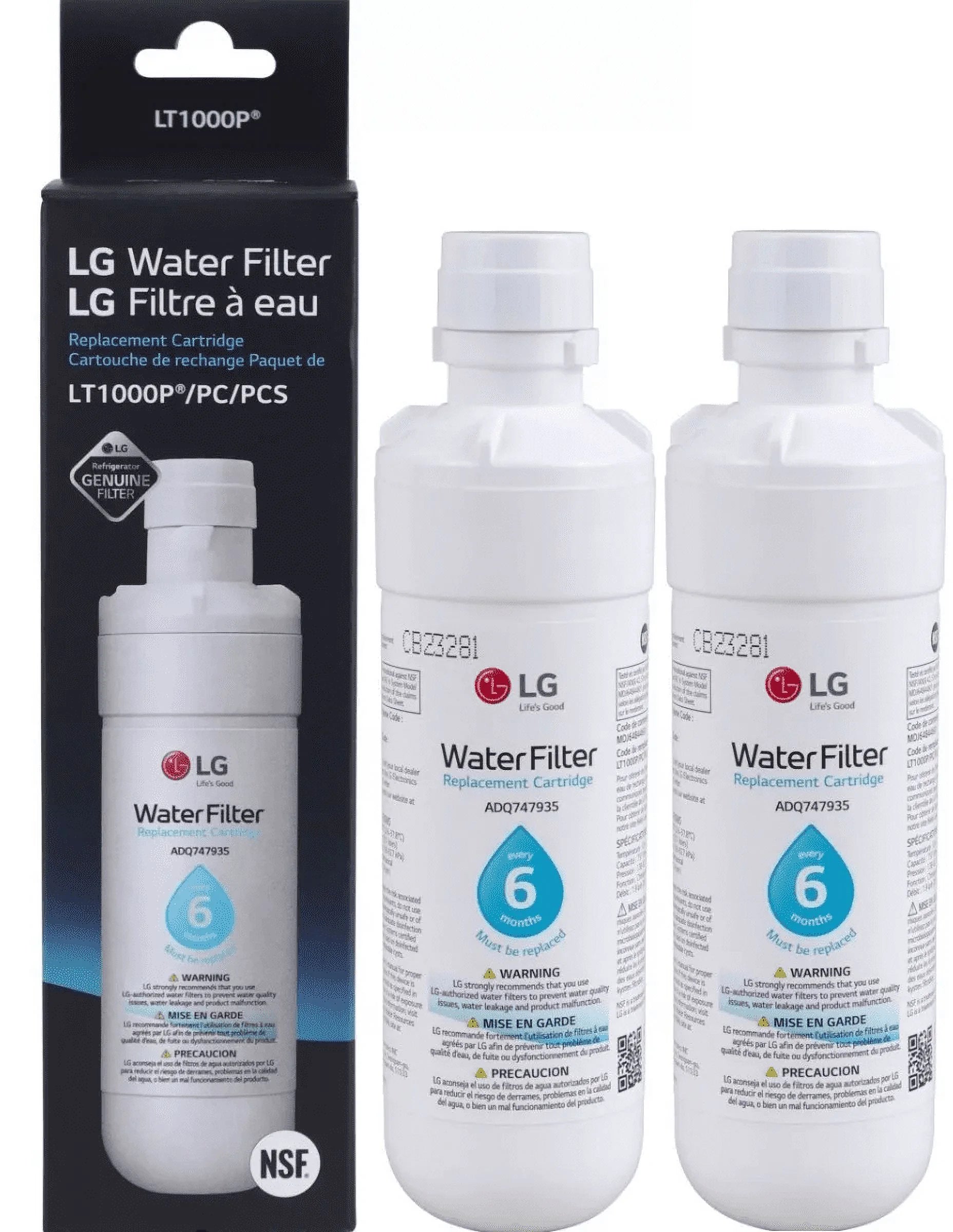 Replacement Refrigerator Water Filter (Pcs of 2) J9008