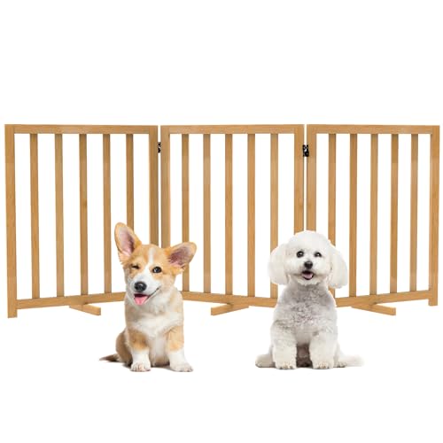 3-Panel Freestanding Pet Safety Fence, 24" x 60.8" J329216