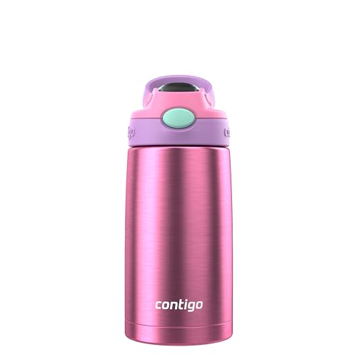 13 oz Water Bottle with Straw S2820