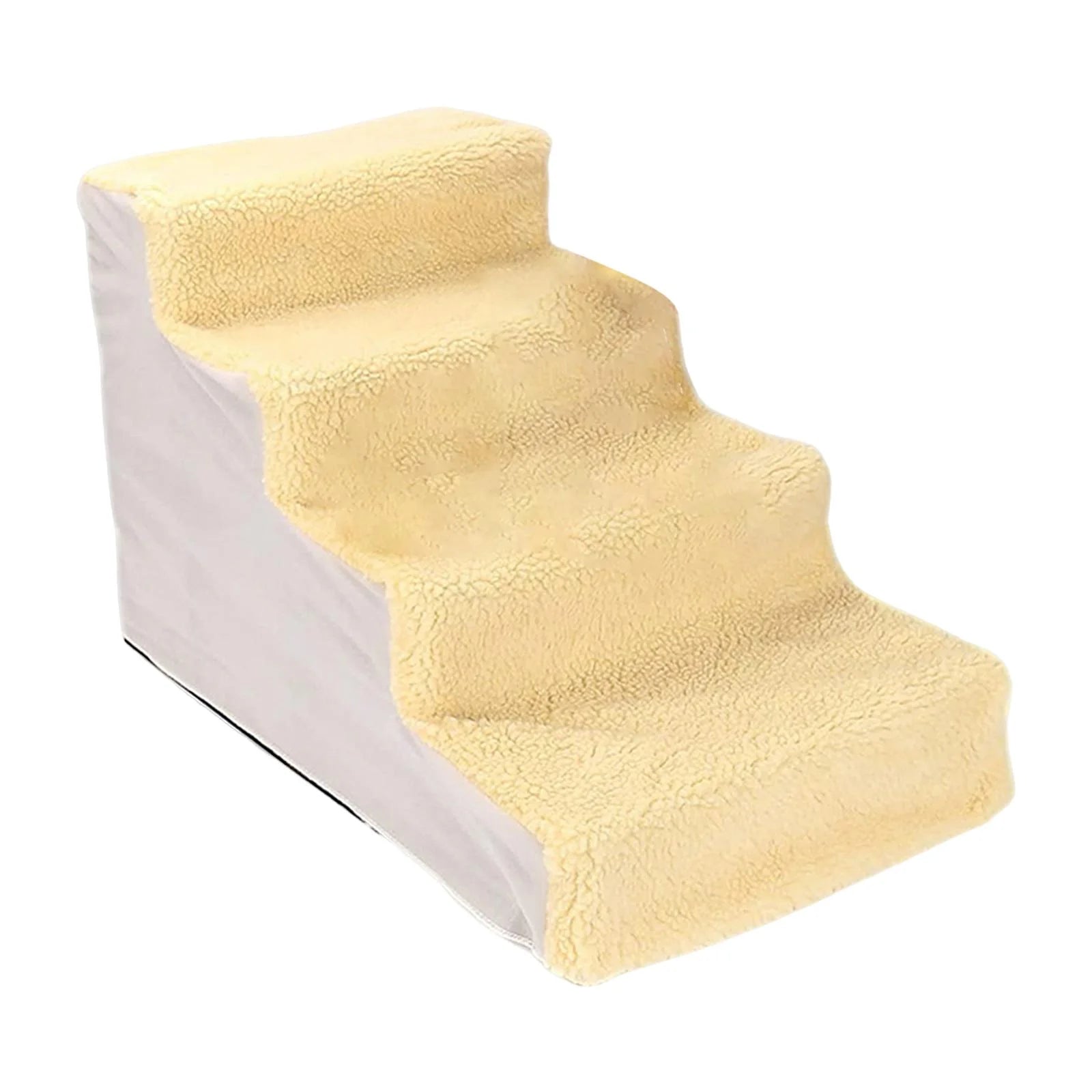 Yellow Non Slip Detachable Washable Pet Stairs D4621