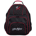 Black/Red 2 Ball Backpack I821