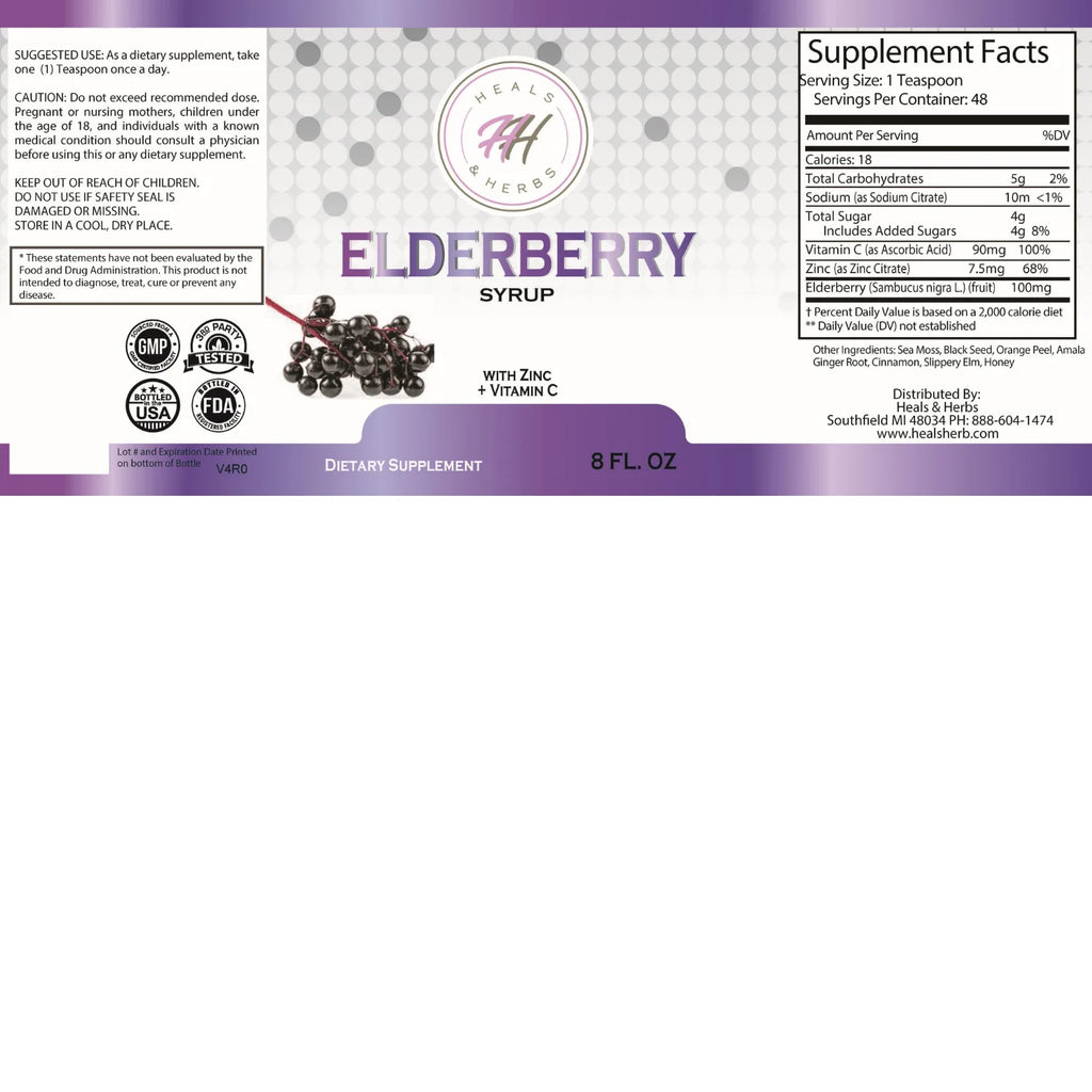 Elderberry Syrup F3937