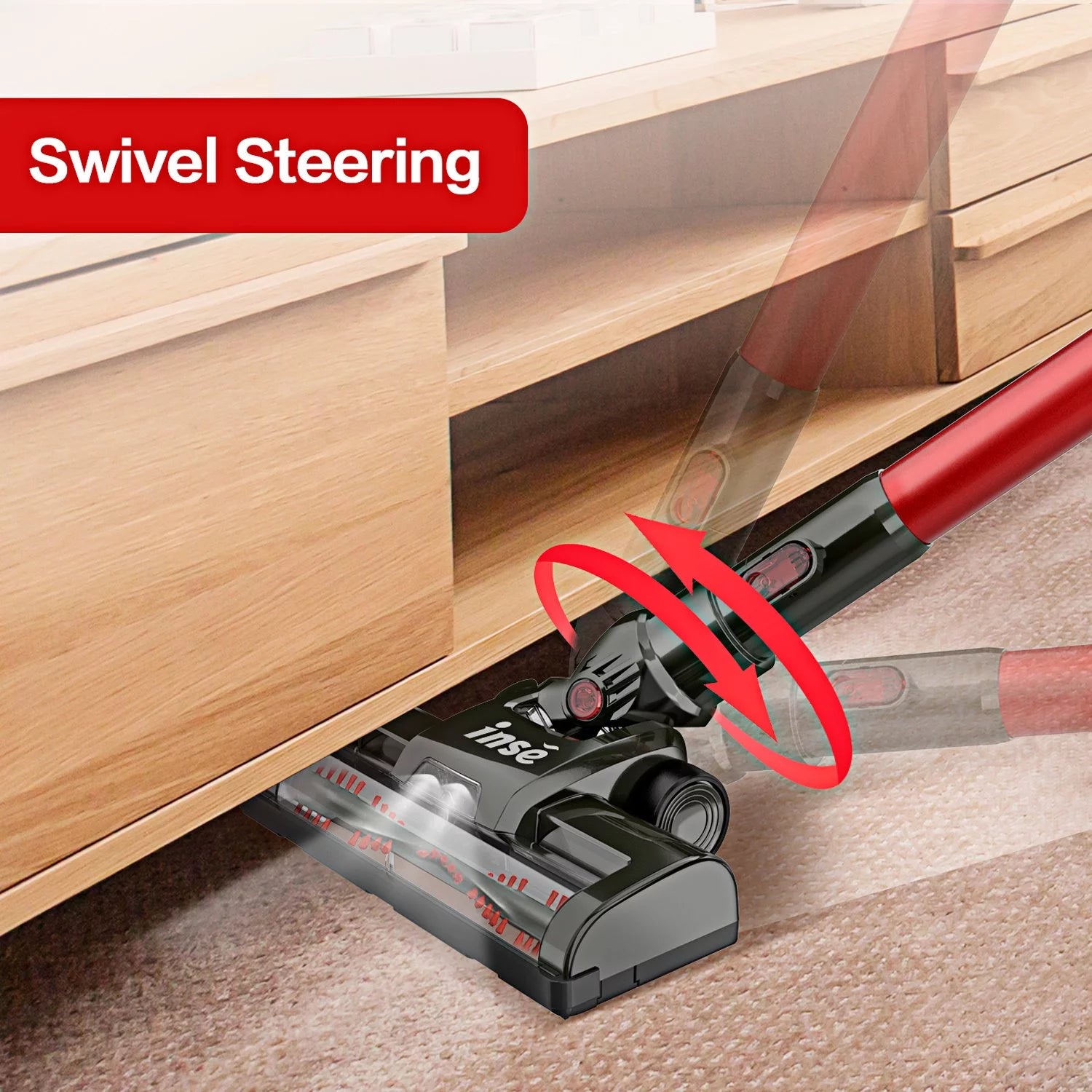 4-in-1 Cordless Stick Vacuum with Handheld Vacuum R781963