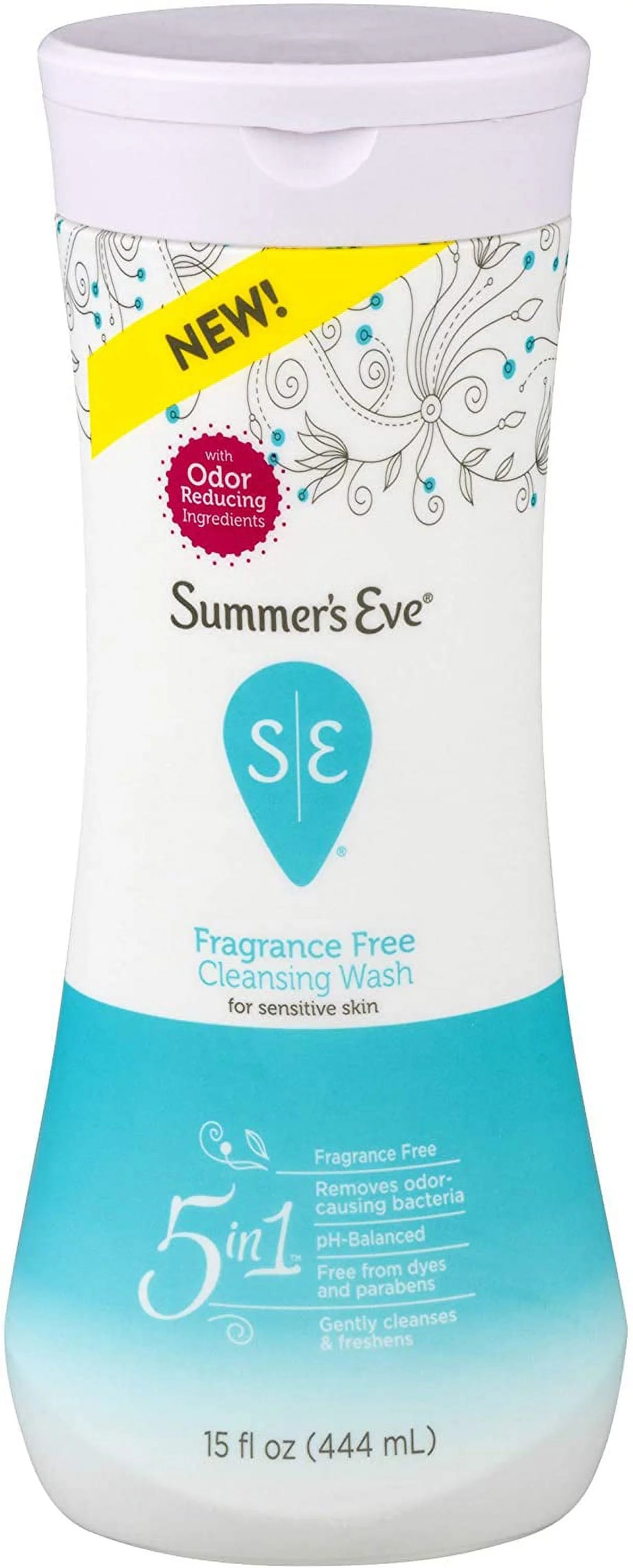 Fragrance Free Cleansing Wash, 15 Fl Oz, Pack of 3 Q481