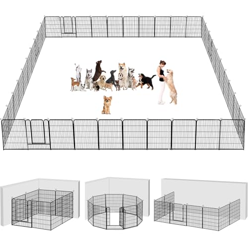 32inch 10 Panels Anti-Rust Dog Playpen A24035