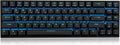 Wireless Mechanical Keyboard 71 Keys Bluetooth USB Wired Compact White-Red Switch X9248