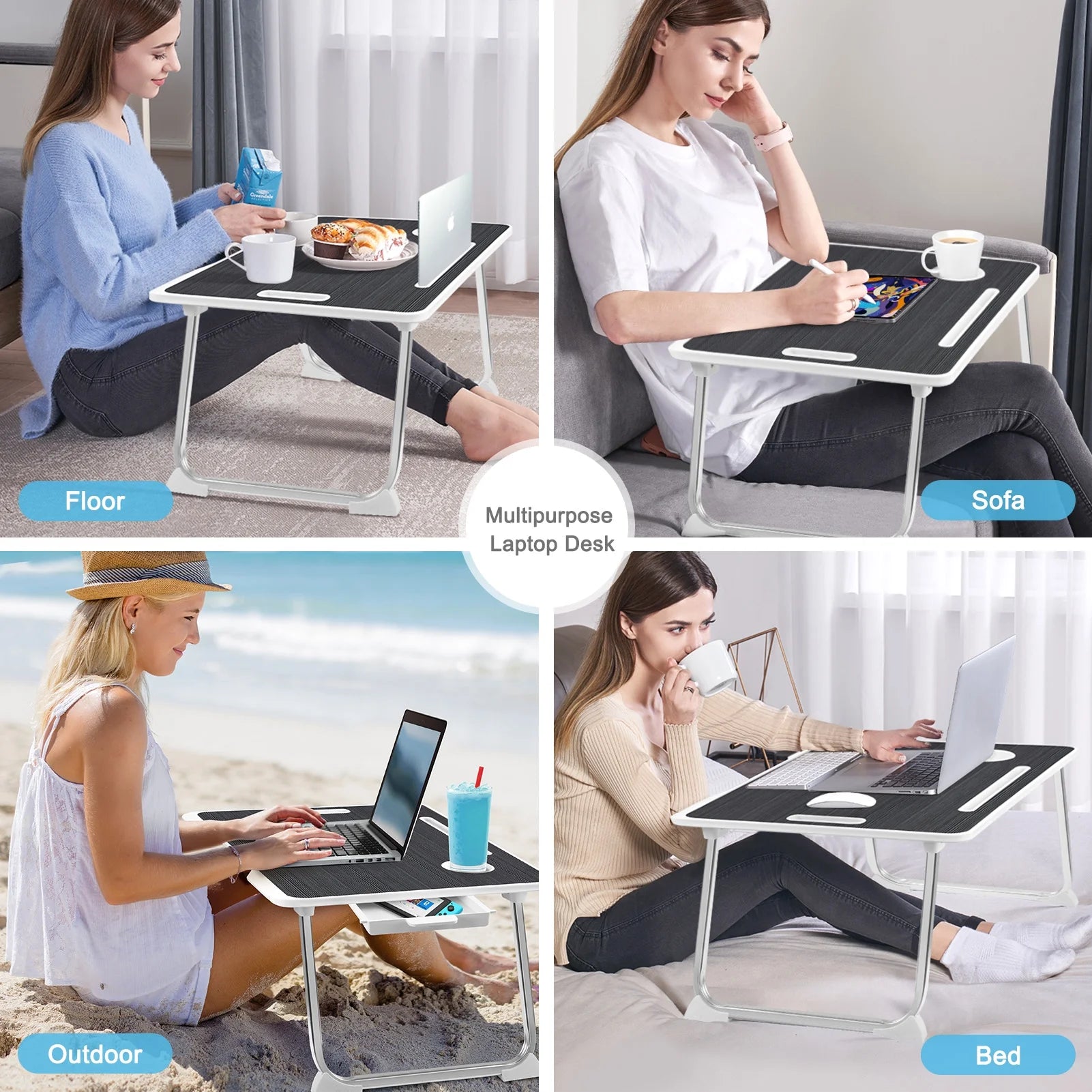 Large Lap Desk (Black) Z114