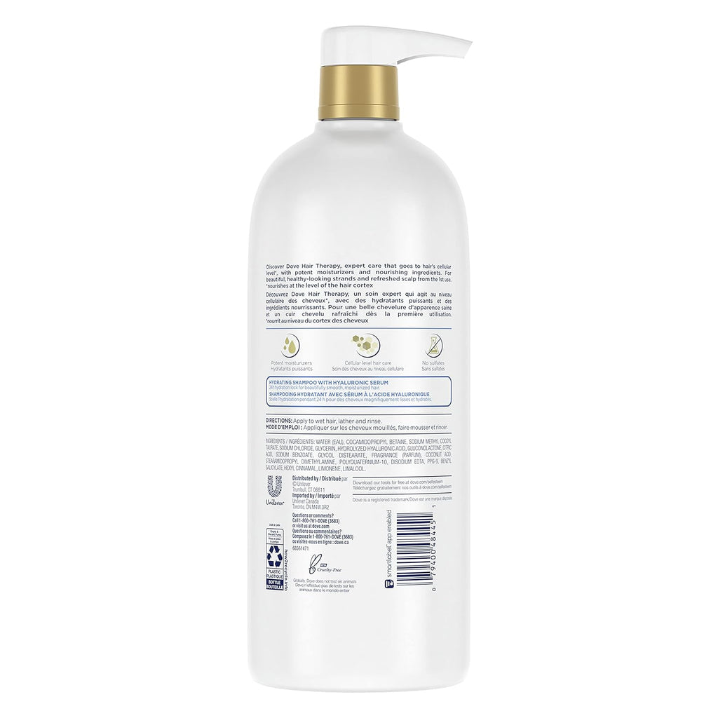33.8 oz Hydration Spa Shampoo with Hyaluronic Serum N404