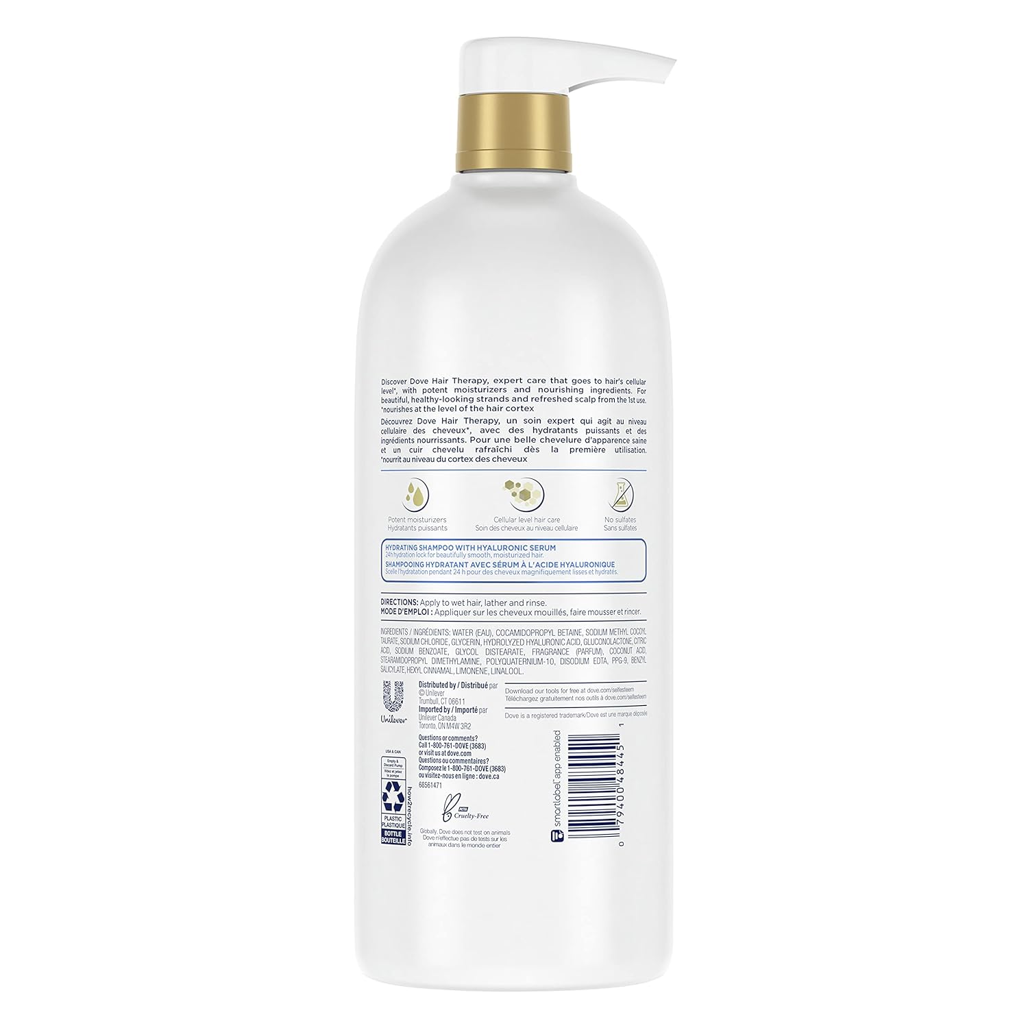 33.8 oz Hydration Spa Shampoo with Hyaluronic Serum N404