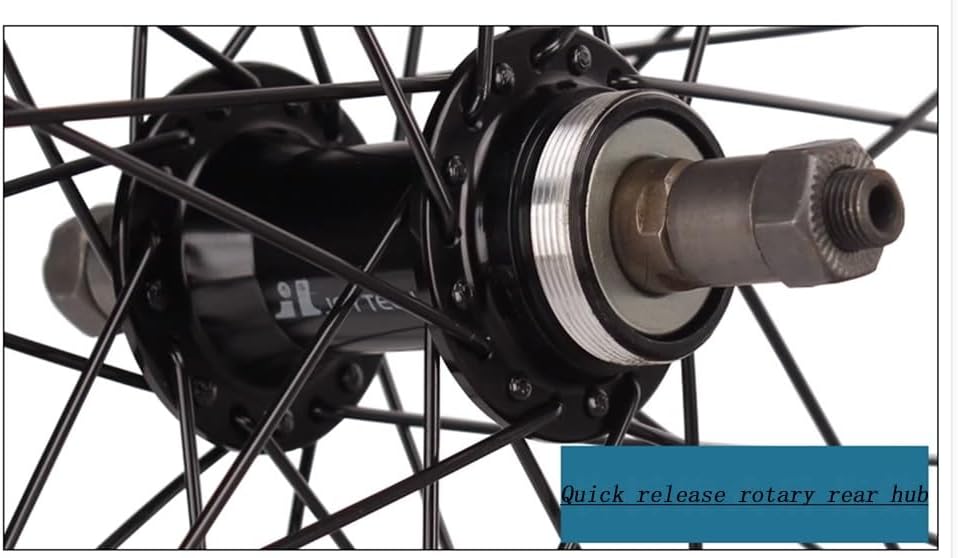 700C Double-Layer Aluminum Alloy Rims Disc Brake Bicycle Wheelsets O1295