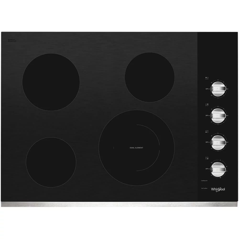 30 inch Stainless 4 Burner Electric Cooktop K720