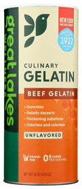 Unflavored Beef Gelatin Powder, 1 LB P93476
