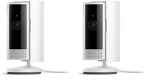 White 1080p HD Indoor Security Camera Z4606